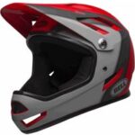 Helm sanction presen rot / grau 52 / 54cm grösse s