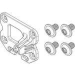 Horizontaler Kompaktrohr-Befestigungsplattensatz axial/schwenkseitig (bbp324y)