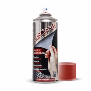 Fire red wrapper ablösbare farbe dose 400 ml – Bild 2