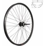 Vorderrad 29 "tubeless black aluminium disc mit schnellspanner 100 mm