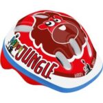 Helm baby happy jungle artù rot - größe xs (44/48cm)