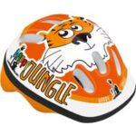 Happy jungle tigre orange kinderhelm – größe xs (44/48 cm)