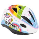 Junior-helm rainbow weiß – einheitsgröße (52/56 cm)