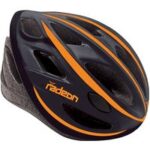 Radeon helm schwarz/orange – einheitsgröße (58/61 cm)