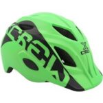 X-crew grüner junior-helm – größe s (48/52 cm)