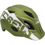 X-crew army green junior helm größe m (52/56 cm)