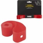 Paar starre mtb flaps 29x20mm rot