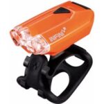 Licht frontlicht lava 2 led weißes licht usb orange