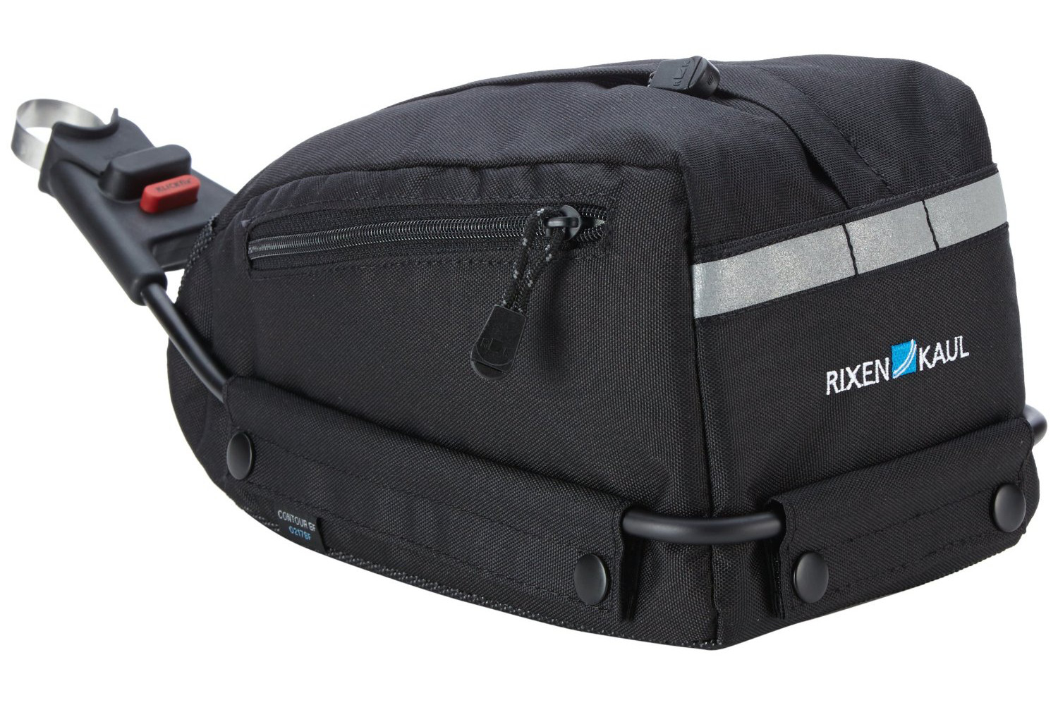 Die KlickFix Sattelst?tztasche Contour SF:? ? ?? Diese praktische Fahrradtasche wurde f?r Radfahrer entwikelt die gerne auf einen Gep?cktr?ger verzichten. Dennoch bietet die Contour SF von KlickFix reichlich Platz f?r eine Regenjacke