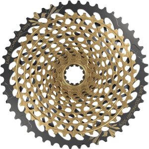 MTB Kassette 12v XG-1299 Eagle 10-50T Gold mit X-DOME und X-Glide Gold Design – Bild 2