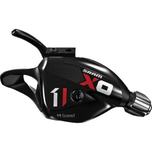 SRAM X01 Trigger 11V Schaltgriff hinten Rot/Schwarz mit Klemme - Präzision und Zuverlässigkeit – Bild 2