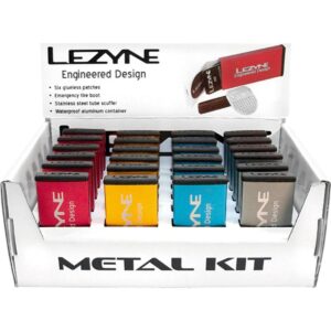 Lezyne Metall Reparaturset - 24 Teile Box für Radfahrer – Bild 2