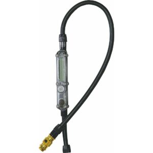 Lezyne Ersatzschlauch Gold mit ABS Flip Ventil für Micro Floor Drive – Bild 2