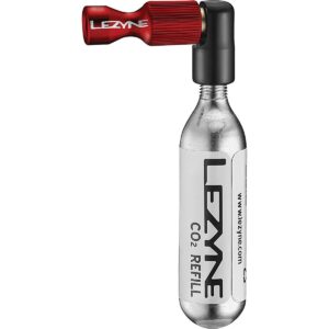 Lezyne CO2 Pumpe Trigger Drive Rot mit 16g Kartusche - Einfaches Aufpumpen – Bild 2