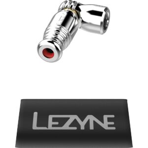 Lezyne CO2 Trigger Speed Drive CNC Pumpe Kopf Silber - Aluminium Ausbläser – Bild 2