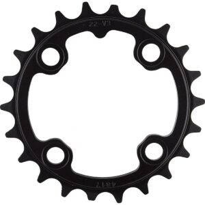 Truvativ MTB Kettenblatt 44T 104mm aus mattschwarzem Stahl für 9/10 Gänge - Image 2