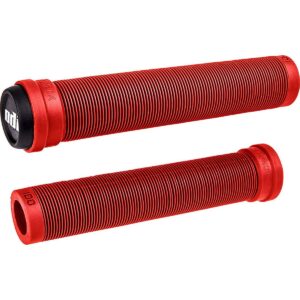 BMX Longneck SLX Griffe Rot 160mm ohne Flansch - Rillen-Design und SOFT-Mischung – Bild 2