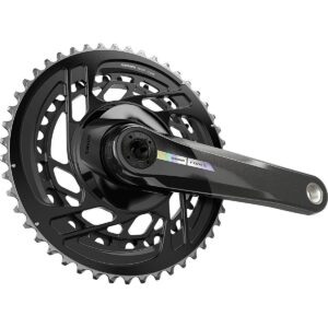 SRAM Force 2x AXS 165mm 48-35T Iridescent Kurbel für Rennrad – Bild 2