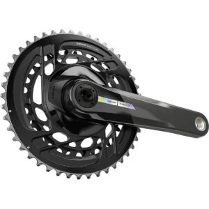 SRAM Force 2x AXS 175mm 46-33T Iridescent Kurbelgarnitur für Straße - Ohne DUB – Bild 2