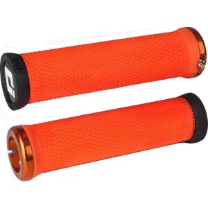 MTB Elite Motion Lock-On 2.1 Griffe Orange mit Klemmen - 130mm – Bild 2