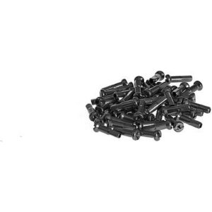 Nippel für schwarze Messing-Speichen 14g (2 mm) - 40 Stück Packung – Bild 2