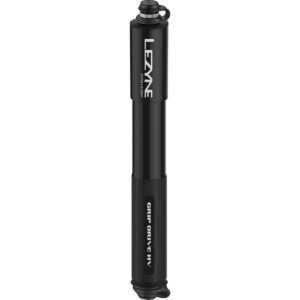 Lezyne Handpumpe Grip Drive HV Medium Schwarz - Hochleistungs für MTB und Gravel – Bild 2