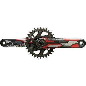 Truvativ Abwärtskurbel Troy Lee Designs Eagle DUB83 12s 170mm Camo Rot/Schwarz - Image 2