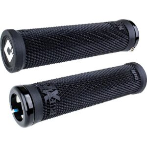 Odi Grips Ruffian XL V2.1 Lock-On Schwarz mit schwarzen Klemmen 135mm – Bild 2