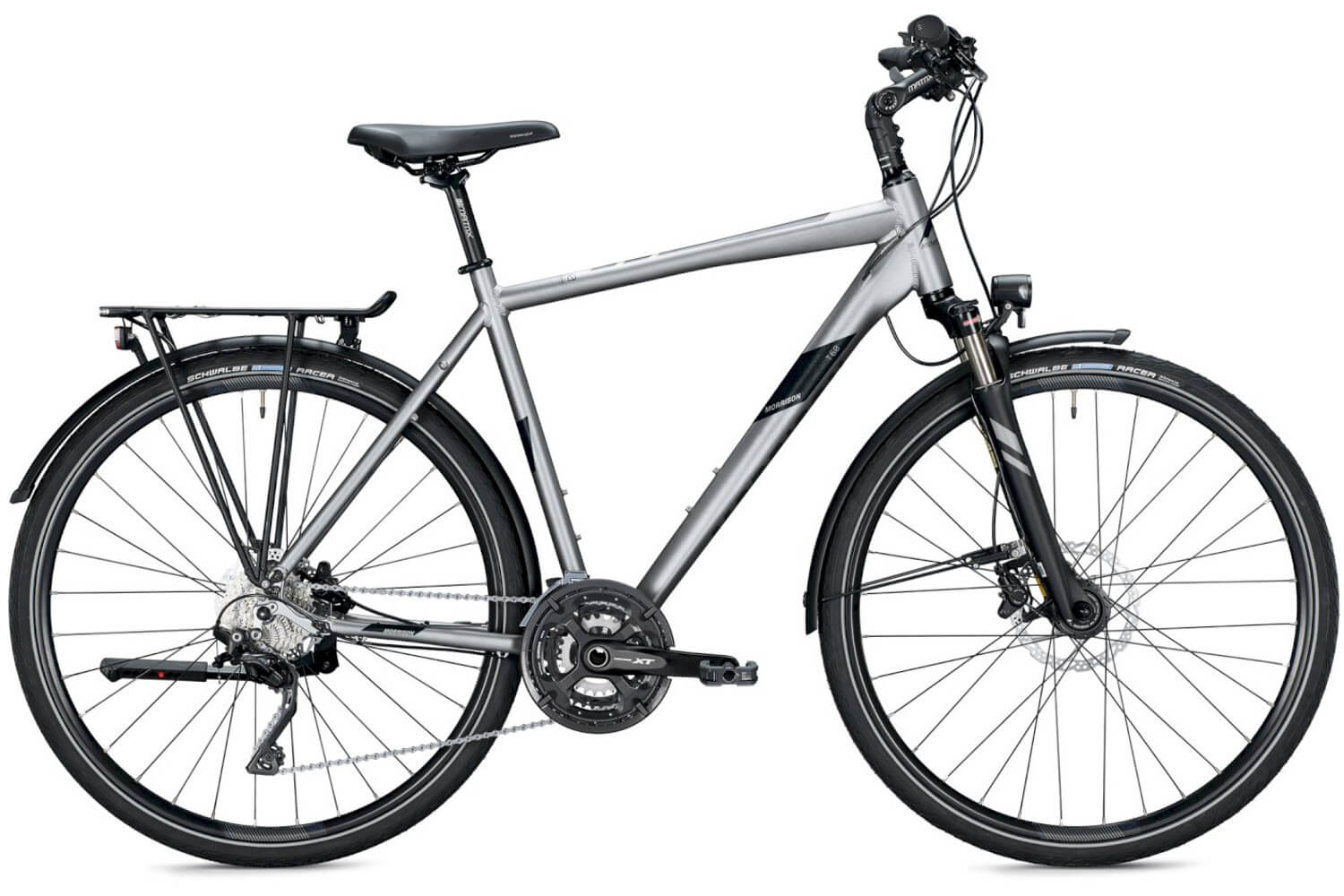 Morrison Trekkingrad T 6.0 Herren / Diamant:Das Morrison T 6.0 zeigt sich hier mit sehr guter Ausstattung