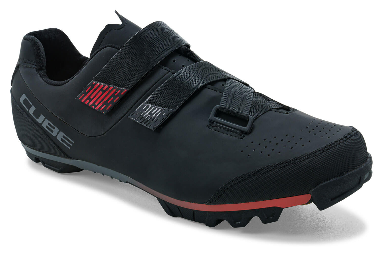 Cube Mountainbikeschuhe MTB Peak:Jetzt kannst du vollgas in die Pedale treten und kommst ohne Verlust nach vorne. Diese Schuhe werden dir gefallen. Sie sind leicht