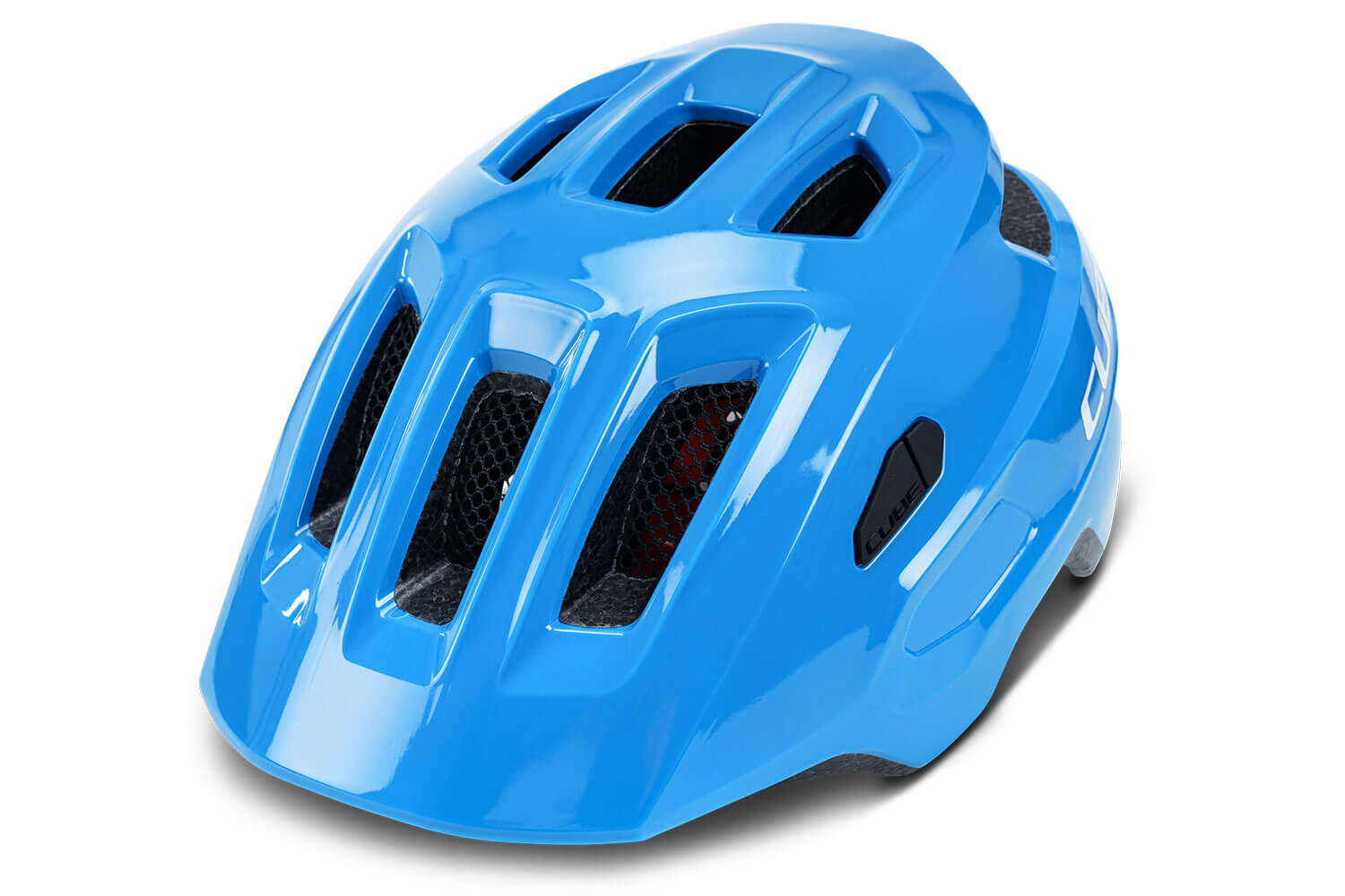 Cube Kinder-Fahrradhelm Linok Teamline:Der Cube Linok ist ein ?usserst beliebter Fahrradhelm f?r Kinder und Heranwachsende.Er ist ein waschechter Enduro-Helm was du an der tief gezogenen Heckpartie und an dem grossen Visier vorne erkennst. Papa