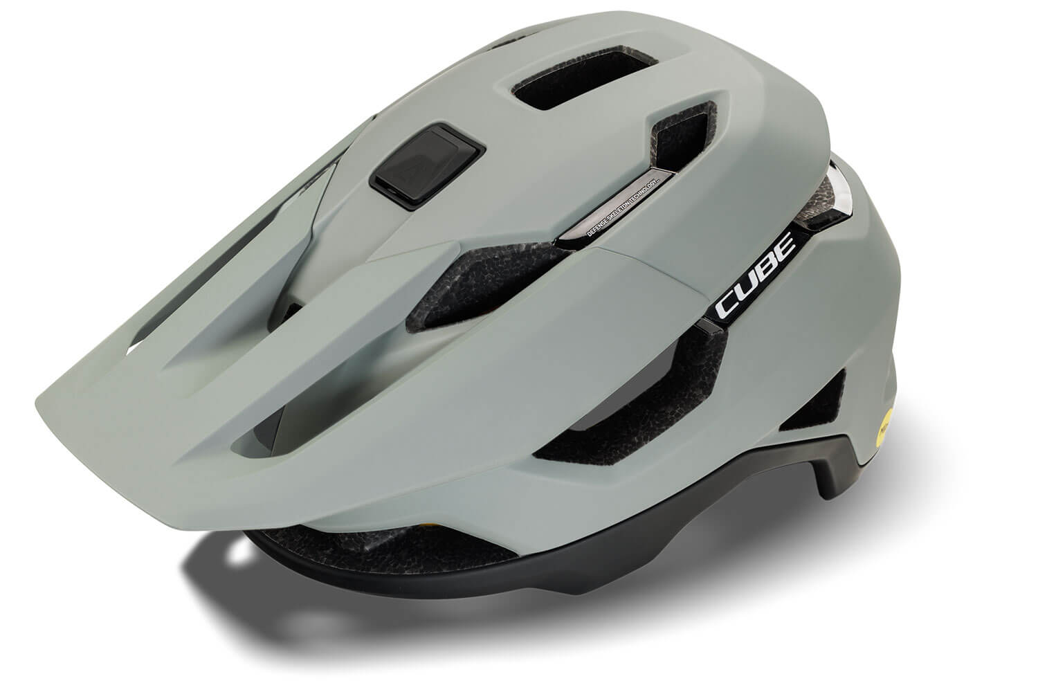 Cube Fahrradhelm TrooperDer MTB-Enduro-Helm Tropper besitzt die innovative MIPS-Technologie in Kombination?mit der Defense-Skeleton-Structure und eine tiefsitzende Heckpartie die sowohl den Kopf