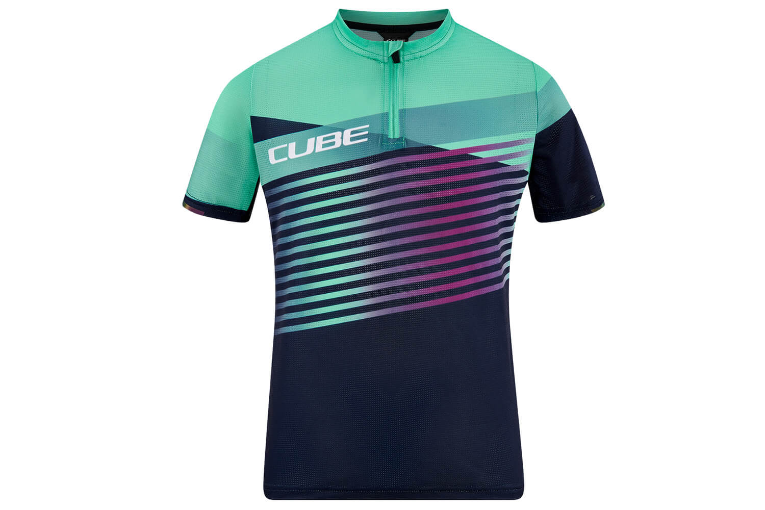 Cube Teamline Trikot Rookie kurz?rmelig f?r KinderMit seinem tollen Look f?r Kinder und dem schnelltrocknendem und atmungsaktivem Funktionsmaterial ?berzeugt das Trikot von Cube echte Bikerherzen. Qualit?t und Funktion stehen hier ganz weit oben auf der Priorit?tenliste. Kein Ausk?hlen und kein Hitzstau