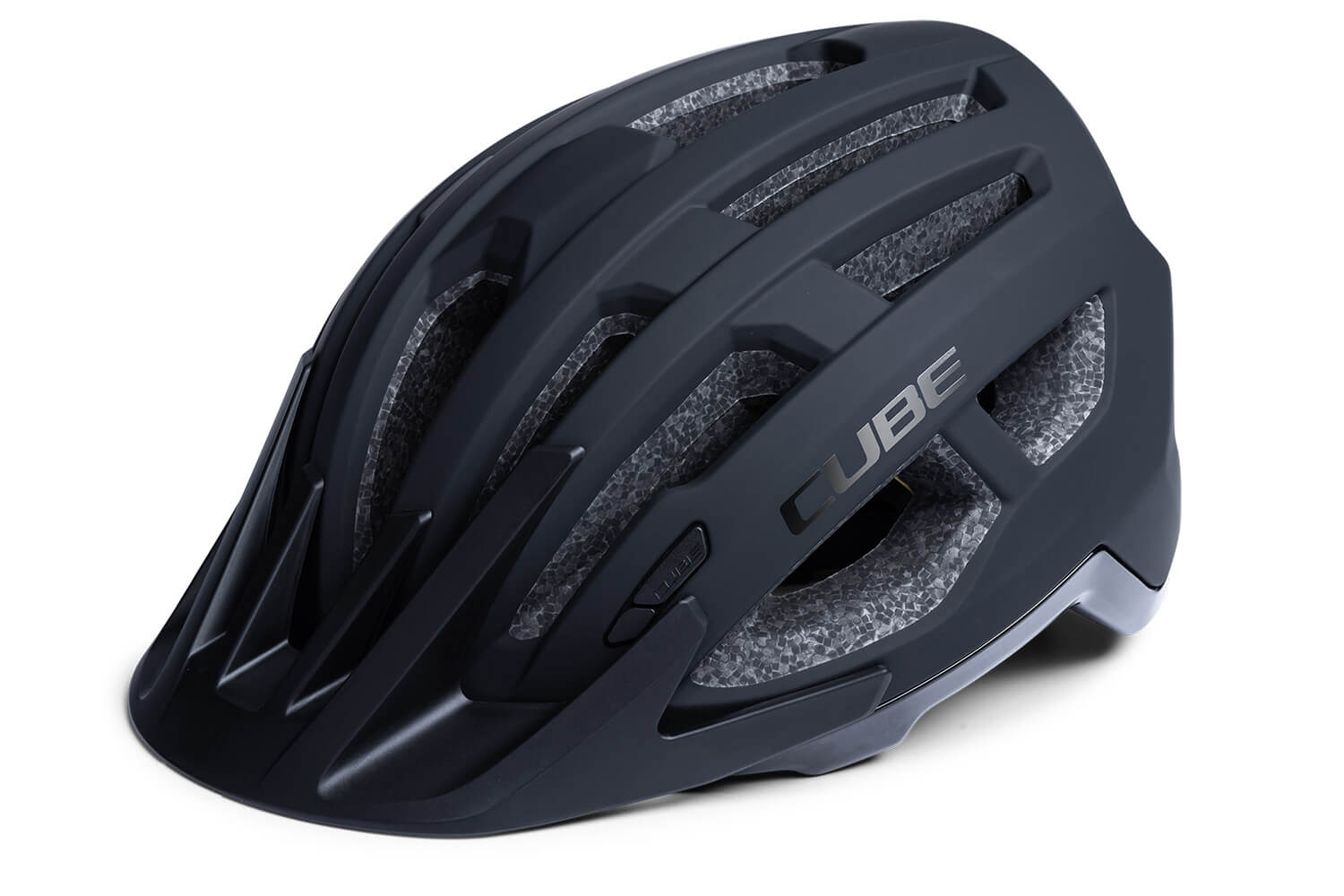 Cube Helm OffpathHier hat Cube einen Nachfolger des Pathos-Helm kreiiert - ideal f?r den MTB-Race Bereich. Der Helm hat eine Double-In-Mould Konstruktion