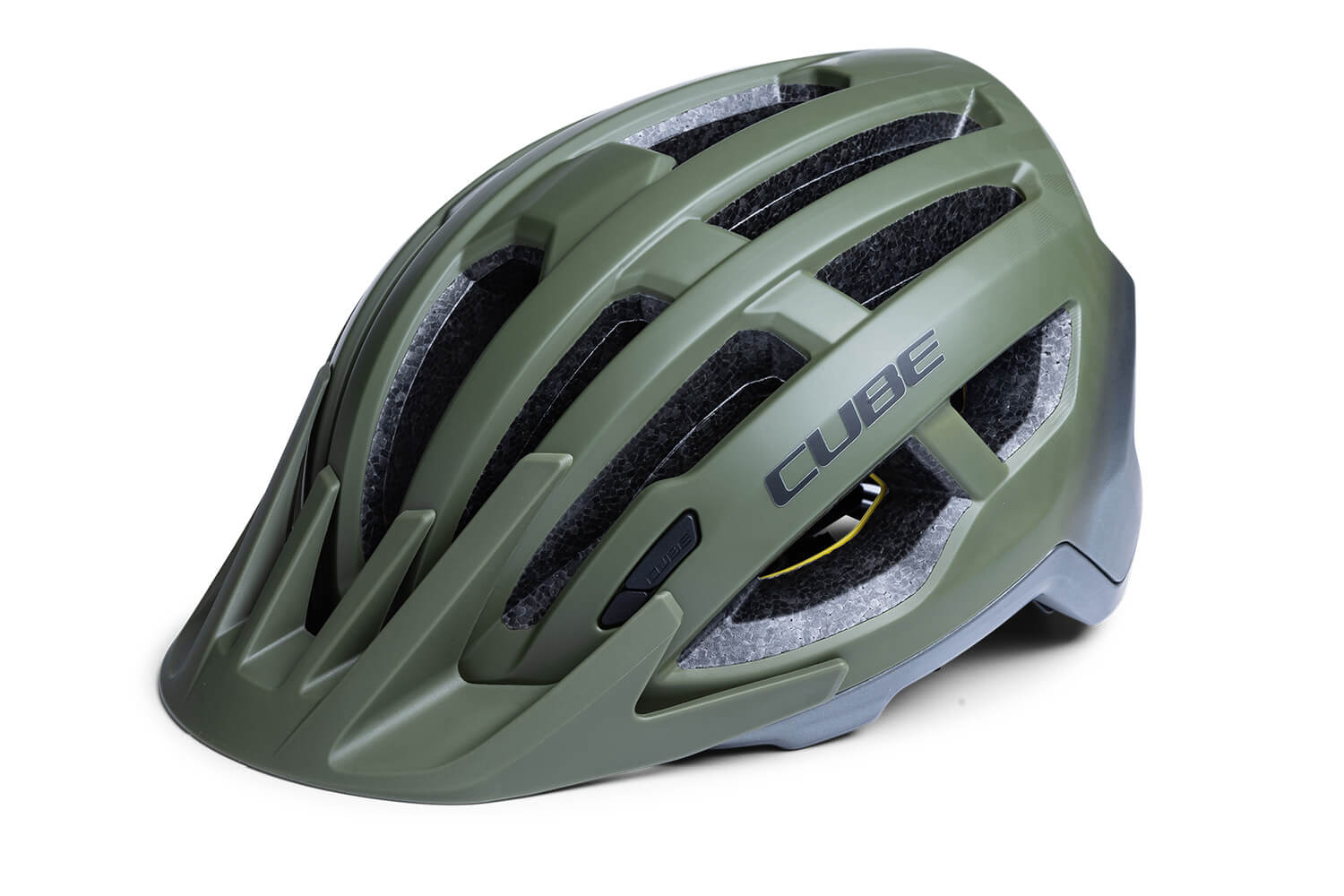 Cube Helm OffpathHier hat Cube einen Nachfolger des Pathos-Helm kreiiert - ideal f?r den MTB-Race Bereich. Der Helm hat eine Double-In-Mould Konstruktion