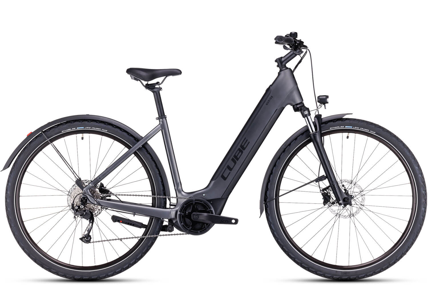 Cube E-Bike Nuride Hybrid Performonace 500 Allroad Easy Entry:Hier haben wir ein sehr beliebtes Rad