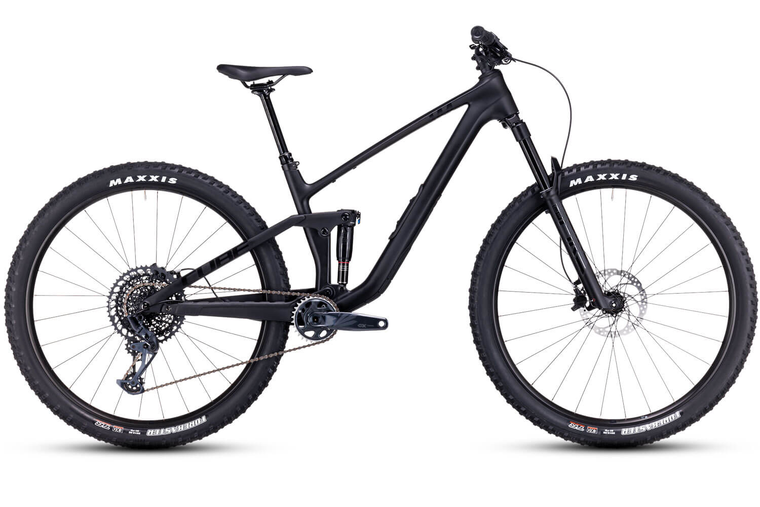 Cube Mountainbike Fully Stereo One44 C:62 Pro:Ein tolles MTB Fully wartet auf dich hier mit dem neuen Cube Stereo One44.Absolutes Highlight und dein Vorteil ist sicherlich der Carbon-Rahmen: Damit wird das Rad noch leichter und noch agiler im Berg. Das Berghochfahren wird einfacher