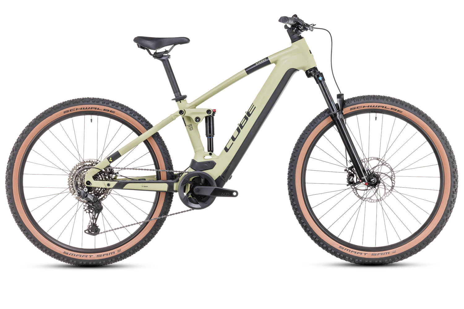 Cube E-Bike Fully Stereo Hybrid 120 One 750:St?rkster Akku und Motor