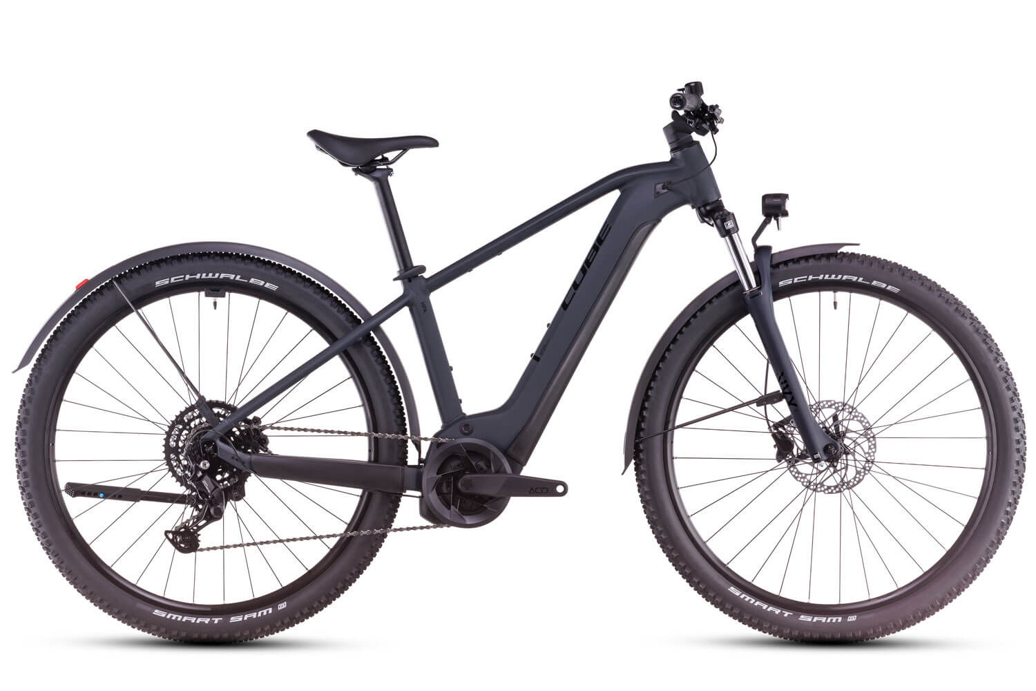 Cube E-Bike Mountianbike Reaction Hybrid Performance 625 Allroad 2025 Das Reaction Hybrid Performance 625 Allroad?kombiniert die Robustheit und Vielseitigkeit eines?Mountainbikes mit dem geschmeidigen Support durch einen Bosch Performance Line Motor und?hochkapazitiven 625 Wh Akku. Einfach und komfortabel ist die?Filosofie des Cube E-Bikes