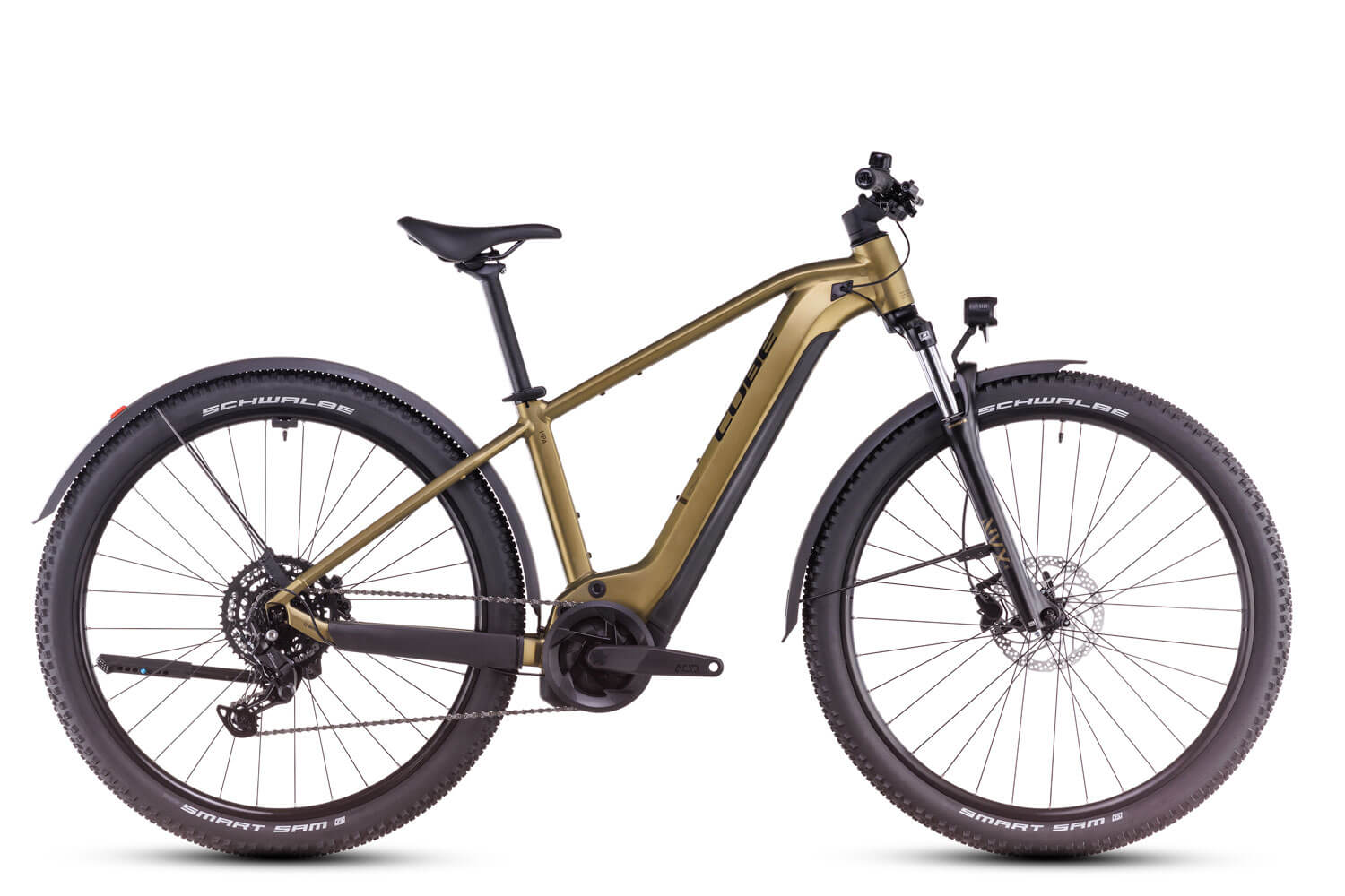 Cube E-Bike Mountianbike Reaction Hybrid Performance 625 Allroad 2025 Das Reaction Hybrid Performance 625 Allroad?kombiniert die Robustheit und Vielseitigkeit eines?Mountainbikes mit dem geschmeidigen Support durch einen Bosch Performance Line Motor und?hochkapazitiven 625 Wh Akku. Einfach und komfortabel ist die?Filosofie des Cube E-Bikes