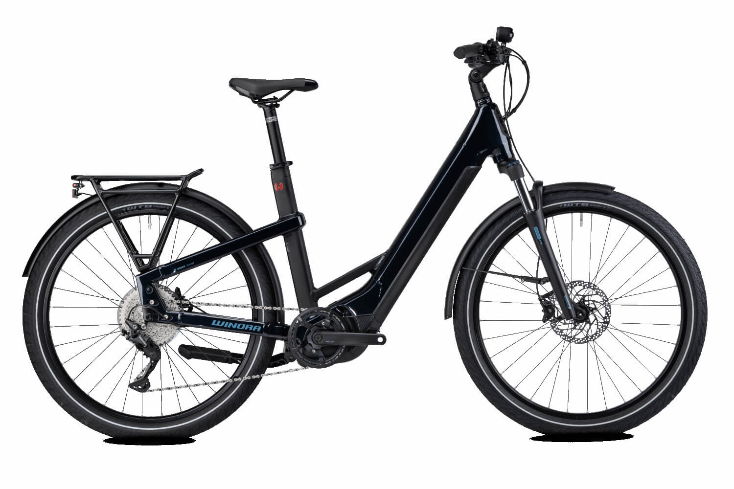 Winora E-Bike Yakun 10 Low:Das neue Winora Yakun 10 Low ?berzeugt auf ganzer Linie. Das Elektrofahrrad hat eine moderne