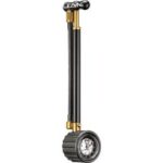 Lezyne Shock Drive 400 PSI Dämpferpumpe Schwarz-Gold