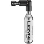 Lezyne CO2 Pumpe Trigger Drive Schwarz mit 16g Kartusche - Einfaches Aufpumpen