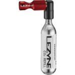 Lezyne CO2 Pumpe Trigger Drive Rot mit 16g Kartusche - Einfaches Aufpumpen