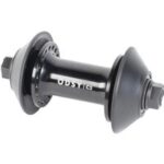 Vorderradnabe Schwarz Odyssey C5 36H mit Dichtlagern und Chromoly-Achse