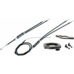 Odyssey GTX-S Gyroskop-Kit 1-1/8' aus 6061 Aluminium Schwarz mit Gyro® Lager und Kabel