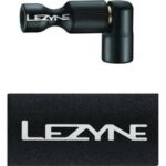 Lezyne CO2 Trigger Drive CNC Pumpe Kopf Schwarz - Aluminium Auslass für präzises Aufpumpen