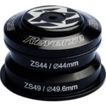 Inverse Steuerlager Basis Schwarz aus Aluminium (ZS44/28.6 - ZS49/30)