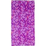 Lila Hals-/Schal 'Purple Squared' auf M-WAVE Papier