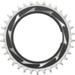 SRAM Eagle T-Type 34T Leistungsmesser Offset 0mm für 12-Gang Aluminium Silber